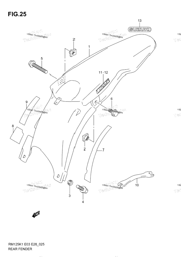 Rear Fender