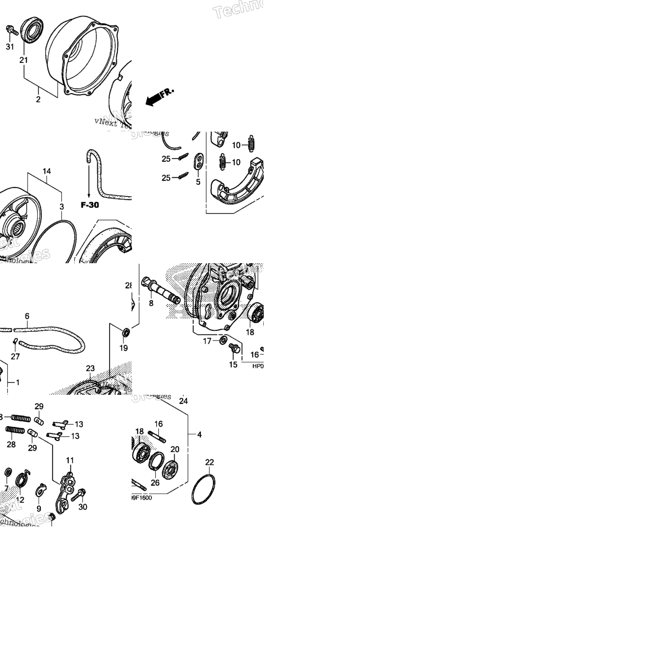 Rear Brake Panel