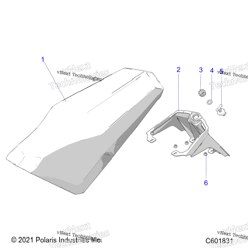 Body, Seat Asm