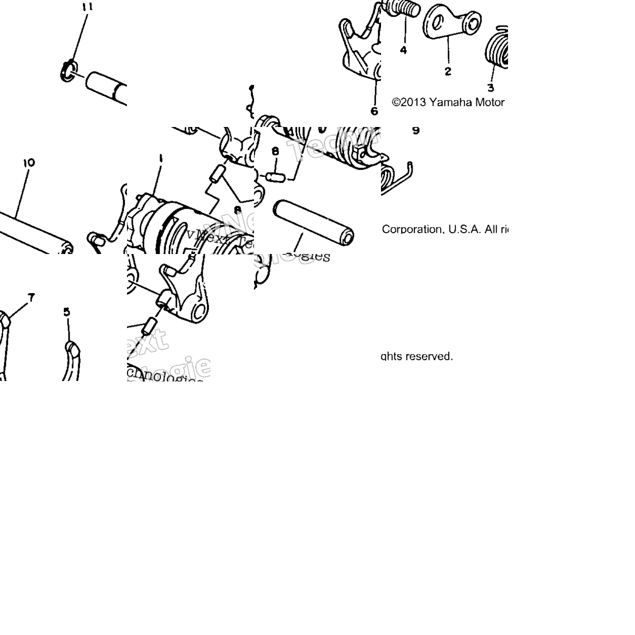Shift Cam Fork
