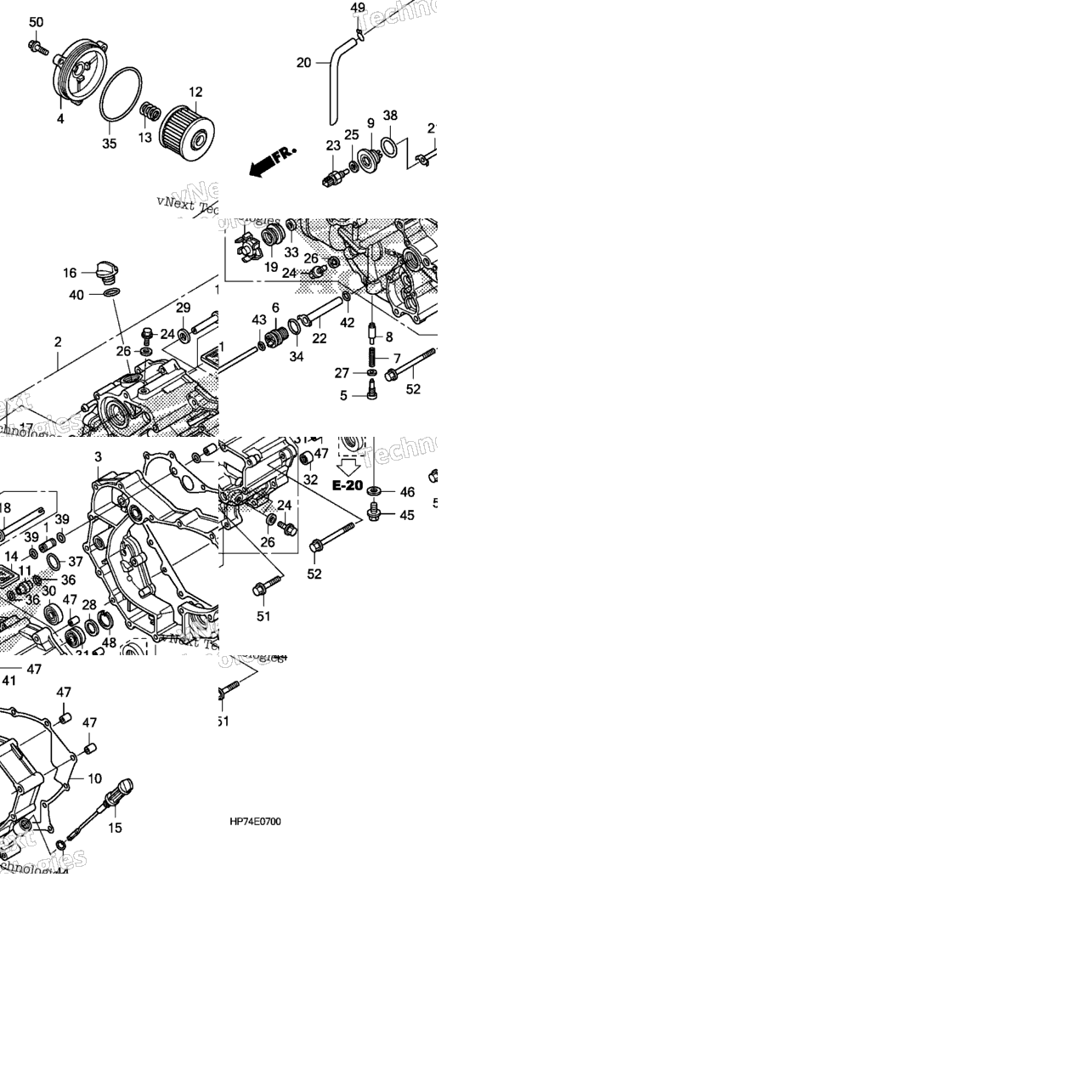 Front Crankcase Cover