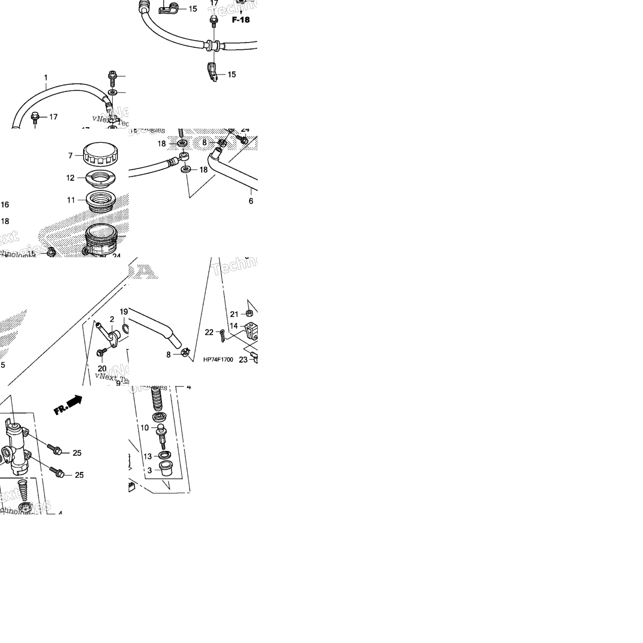Rear Brake Master Cylinder