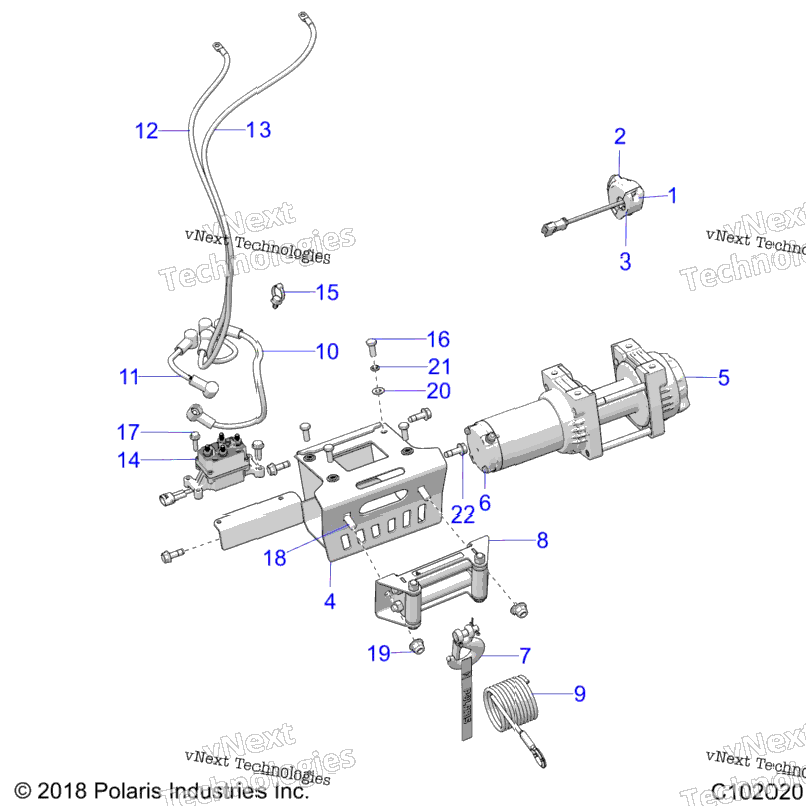 Body, Winch A20sxd95a9