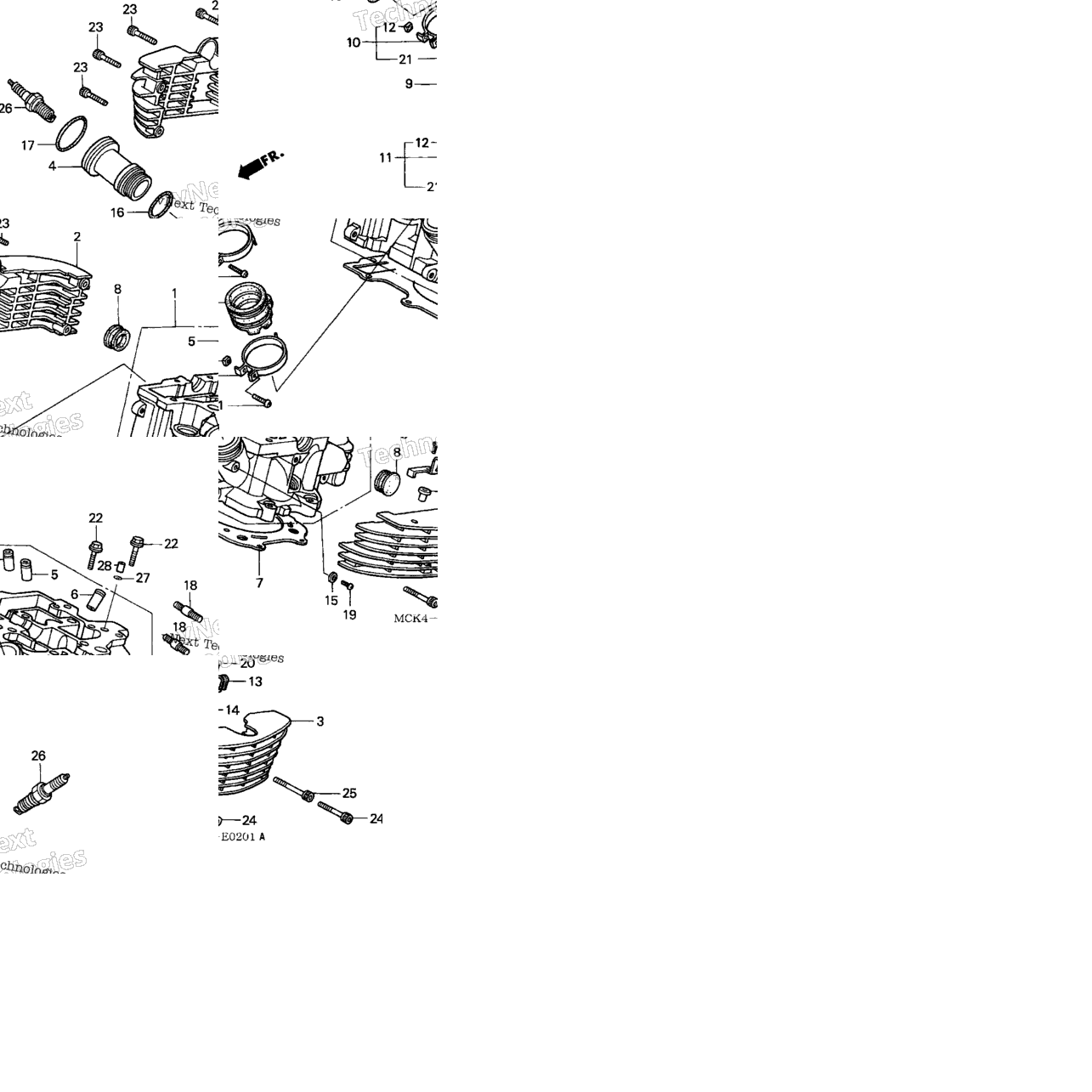 Cylinder Head (Rr.)