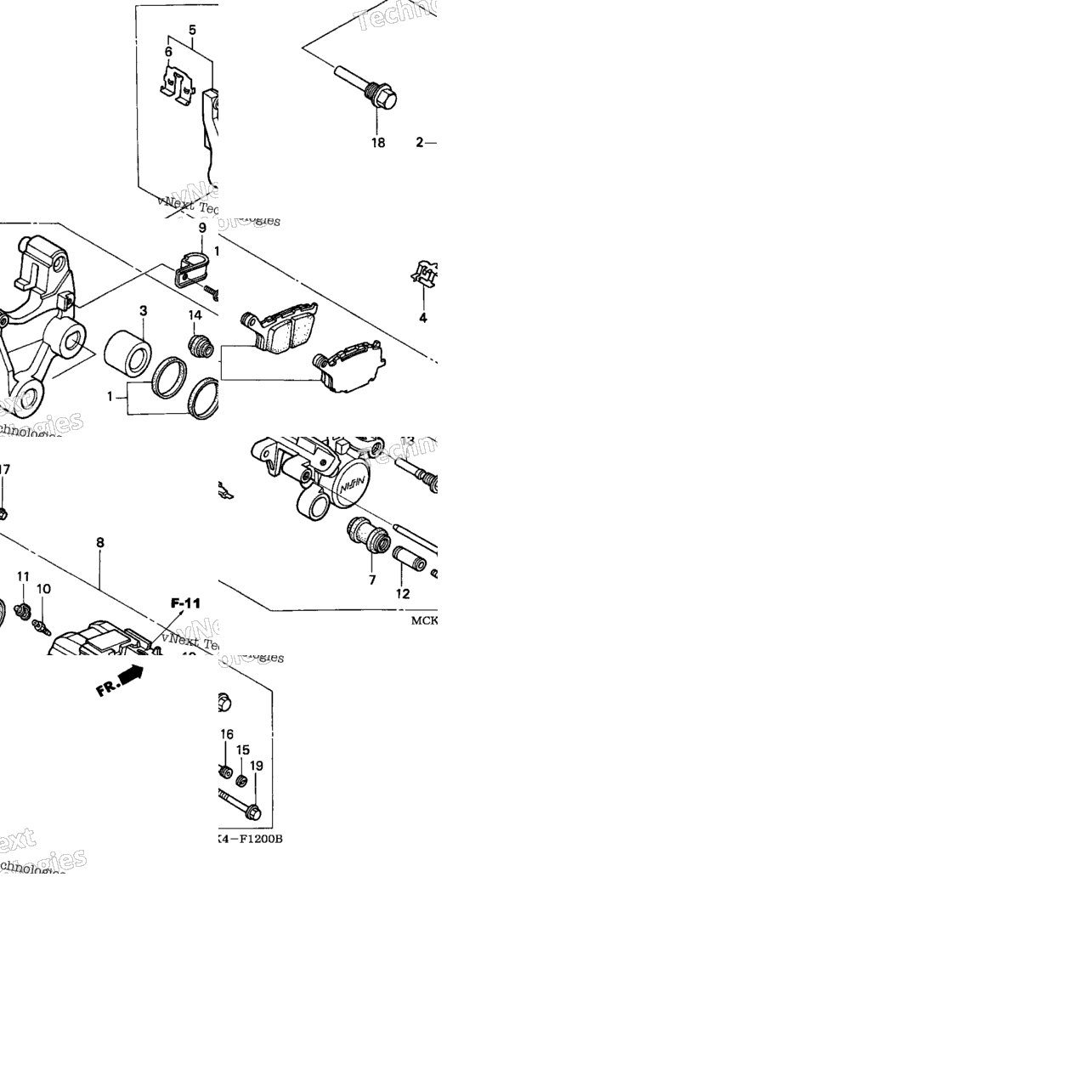 Rear Brake Caliper