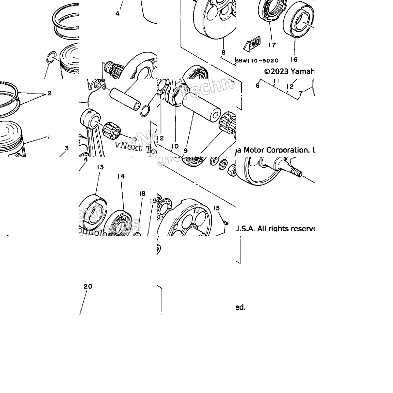 Crankshaft-Piston