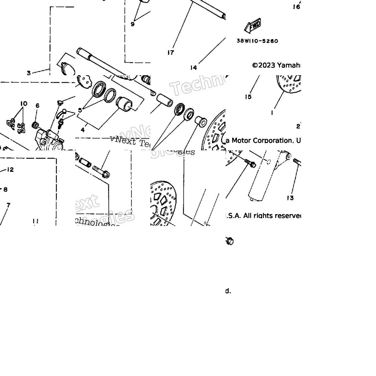 Front Brake-Caliper
