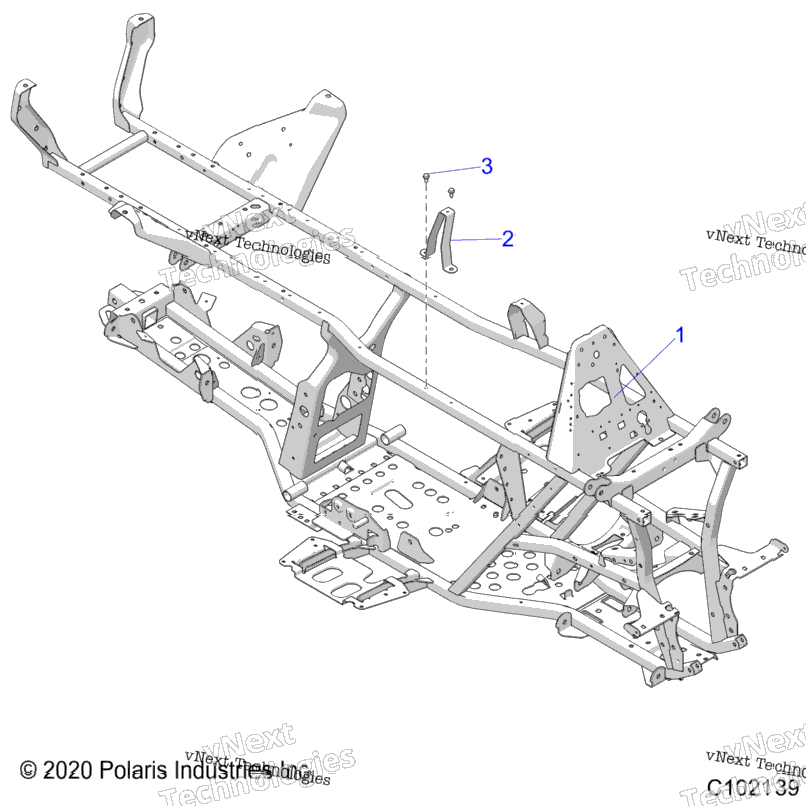 Chassis, Frame A20sje57bx