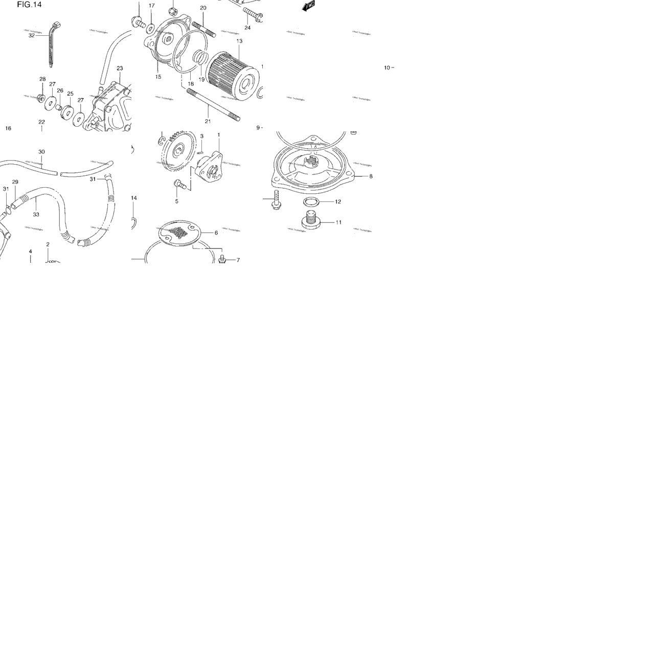 Oil Pump - Fuel Pump