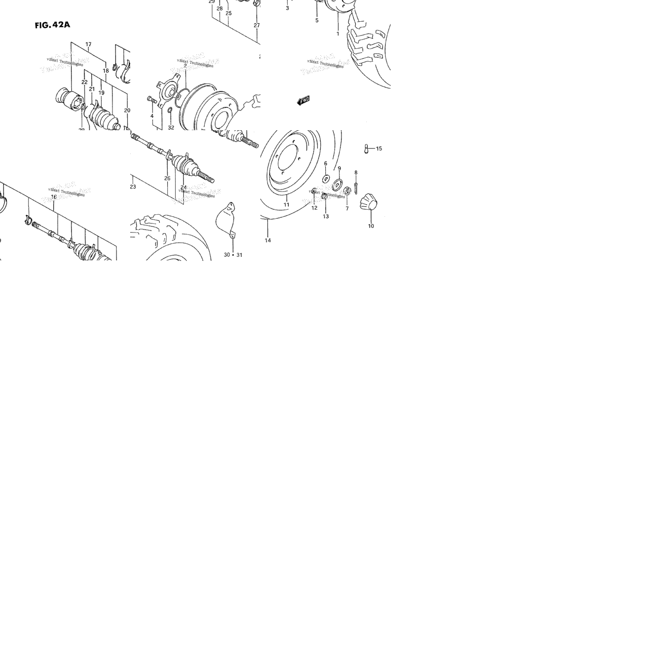 Front Wheel (Model P/R/S)
