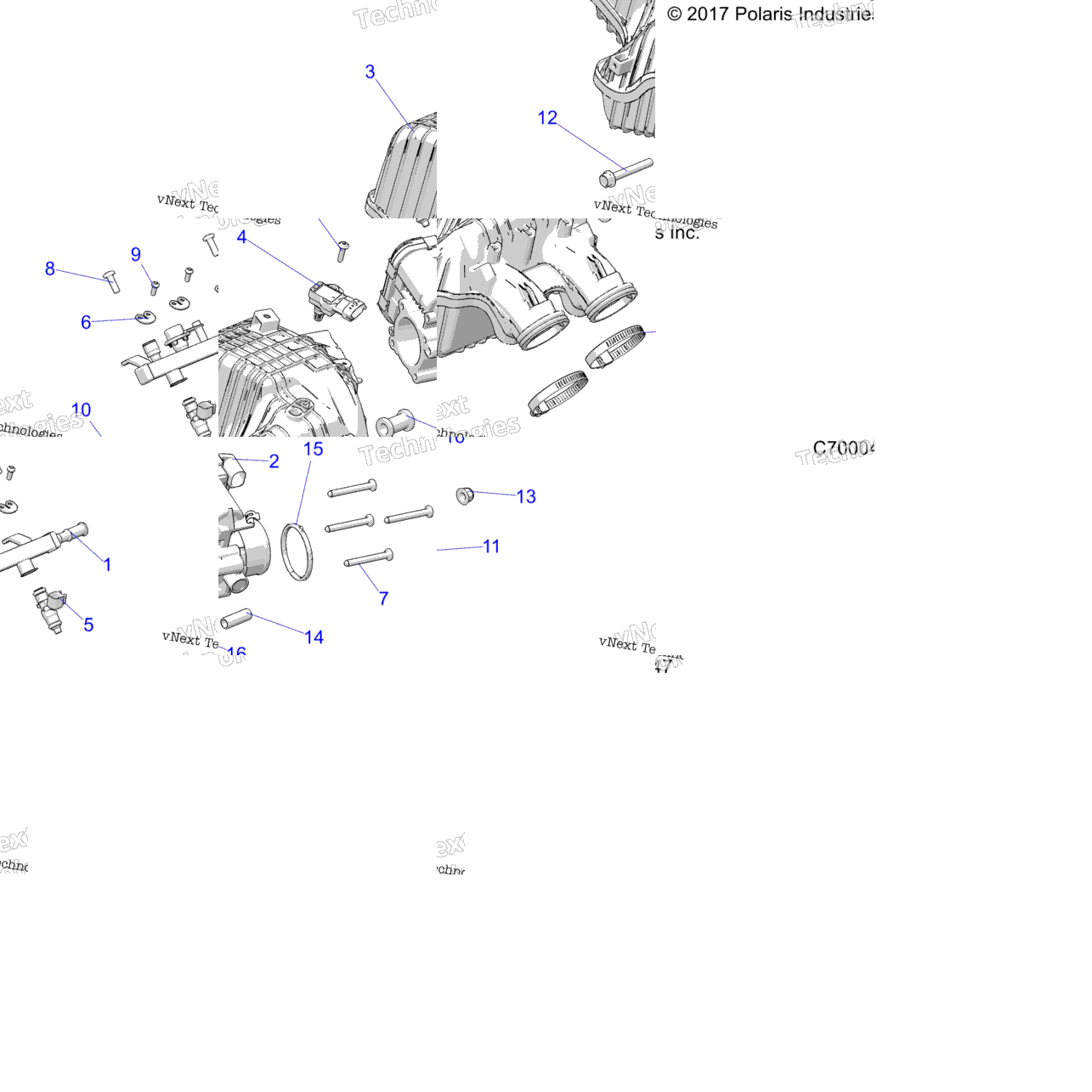 Engine, Air Intake Manifold