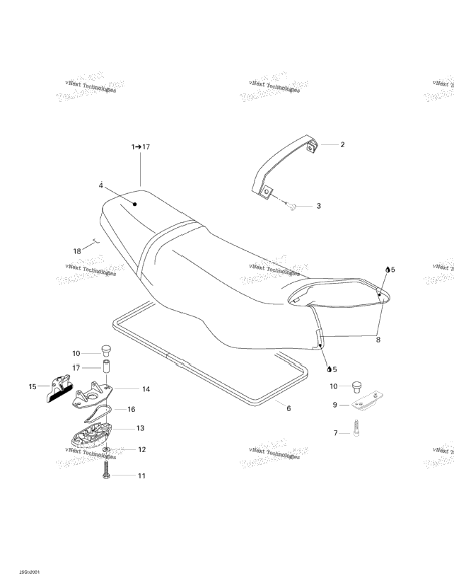 Seat And Engine Cover