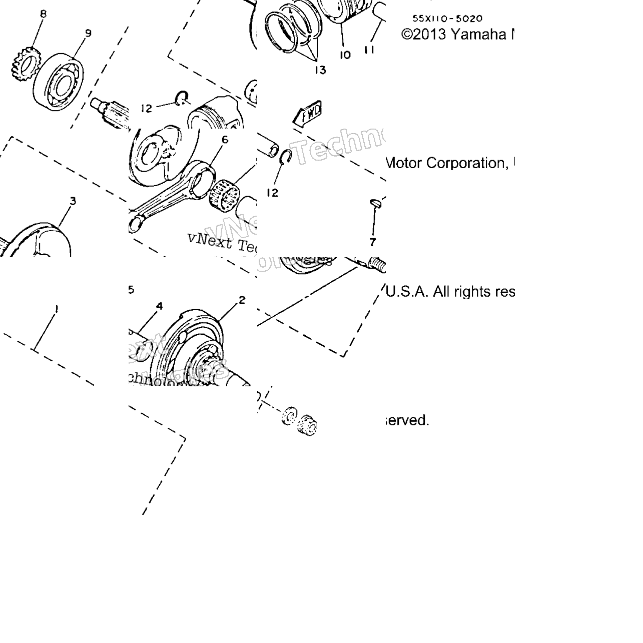 Crankshaft - Piston