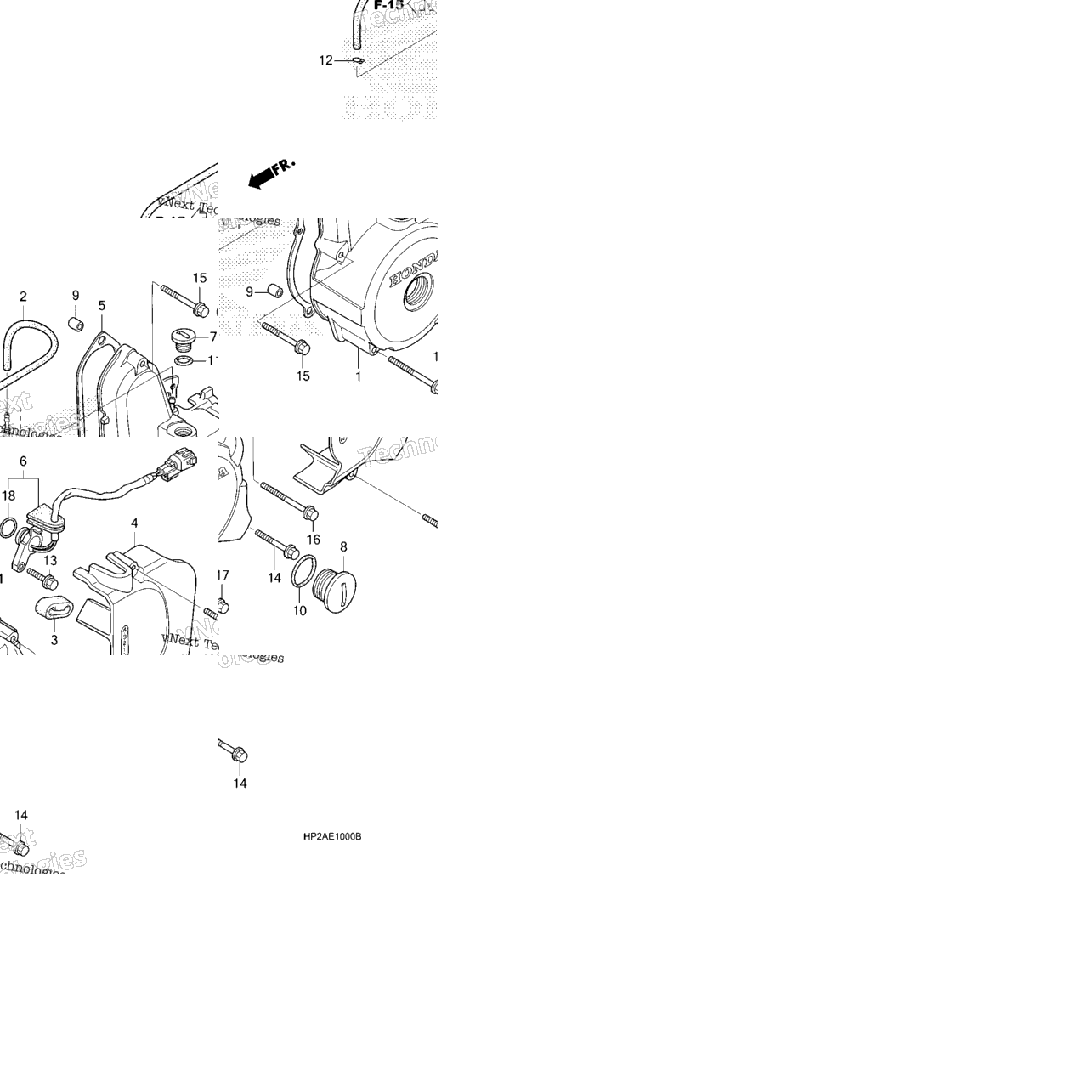 Left Crankcase Cover