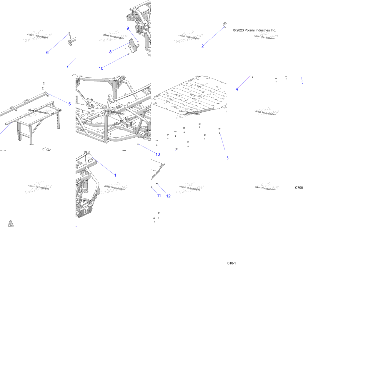 Chassis, Main Frame And Skid Plates
