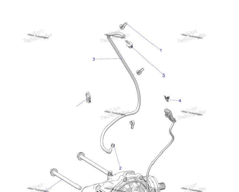 Drive Train, Front Gearcase Mounting