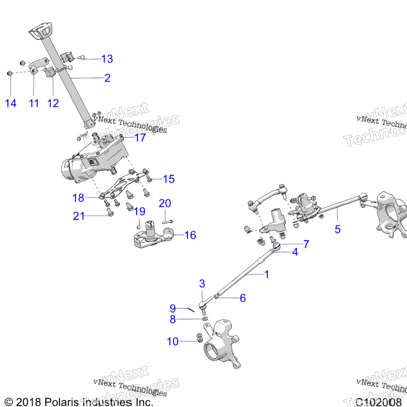 Steering, Steering Post Asm