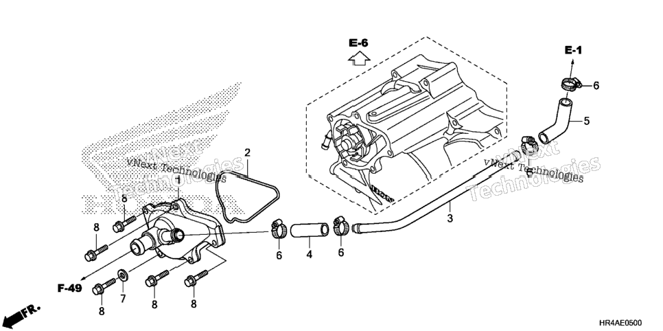 Water Pump Cover