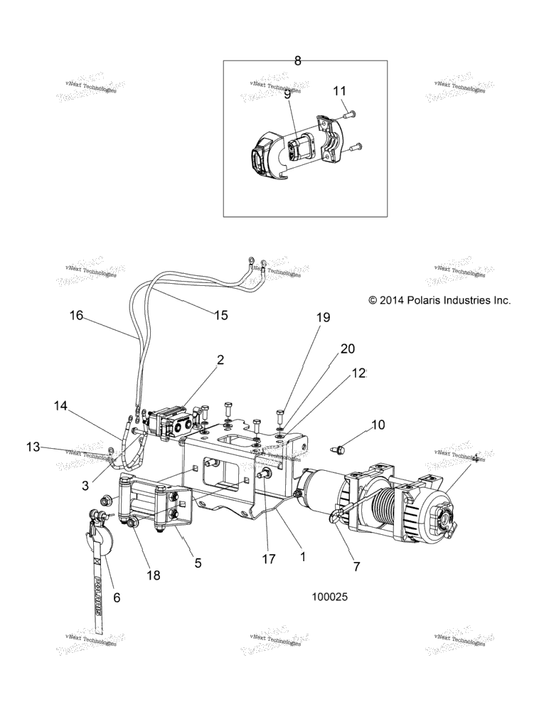 Chassis, Winch