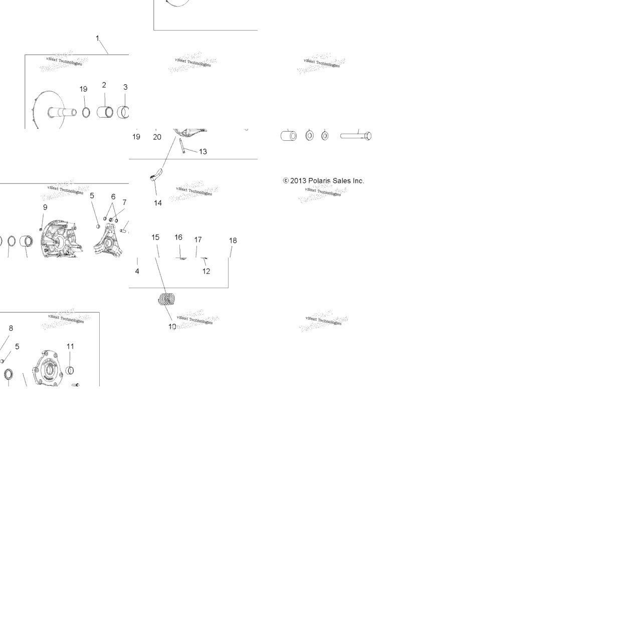 Drive Train, Primary Clutch