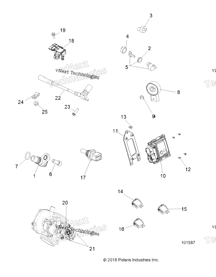 Electrical, Switches, Sensors & Ecm