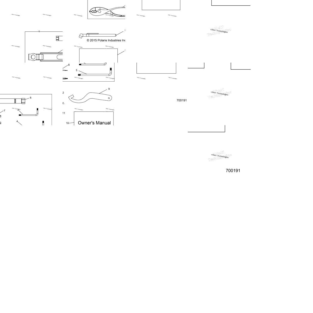 References, Tool Kit & Owners Manuals