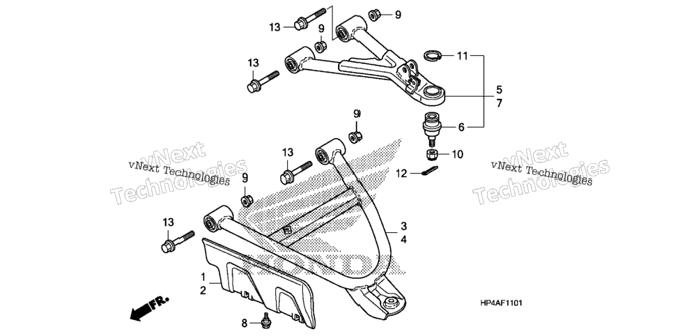 Front Arm (4Wd)