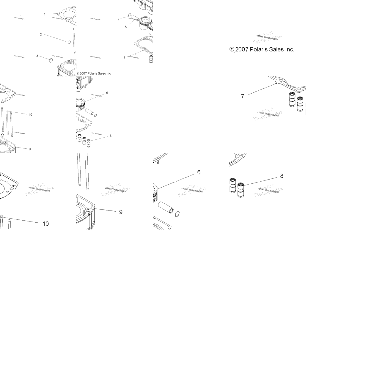 Engine, Piston & Cylinder