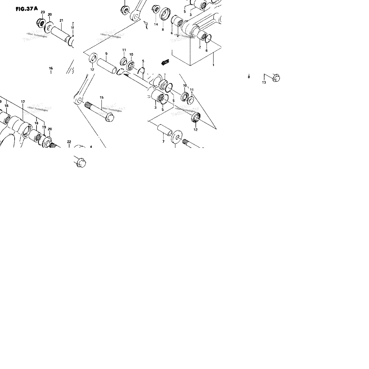 Cushion Lever (Model L/M/N/P/R/S)
