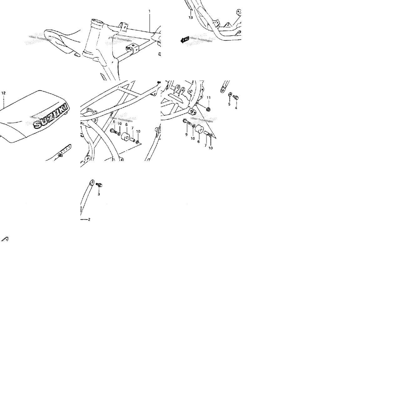 Frame - Seat (Model P\R\S)