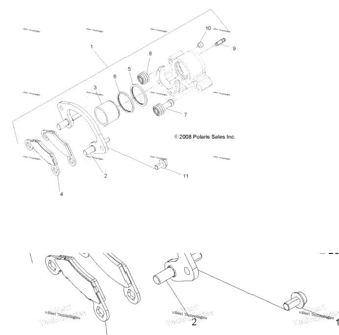 Brakes, Rear Caliper