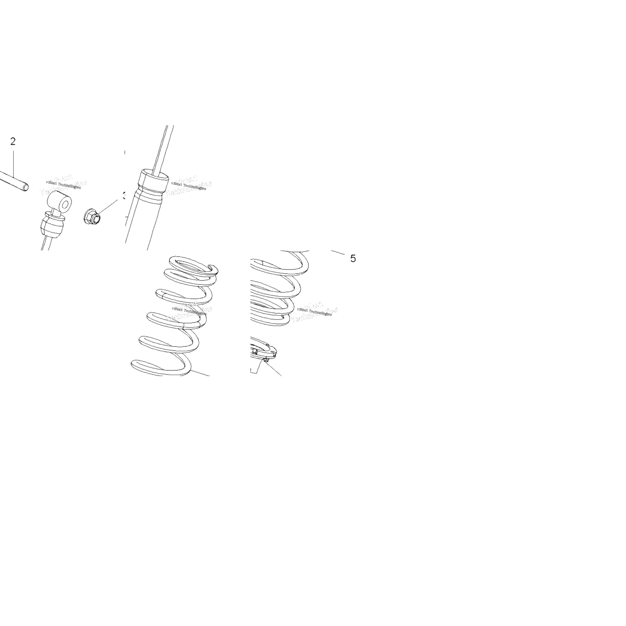 Suspension, Shock, Rear