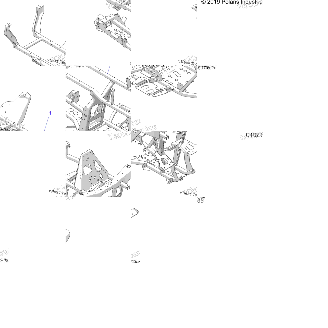 Chassis, Frame A20see57a1/A4/A7/A9