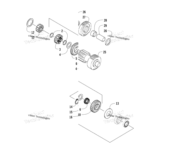 Secondary Transmission Assembly