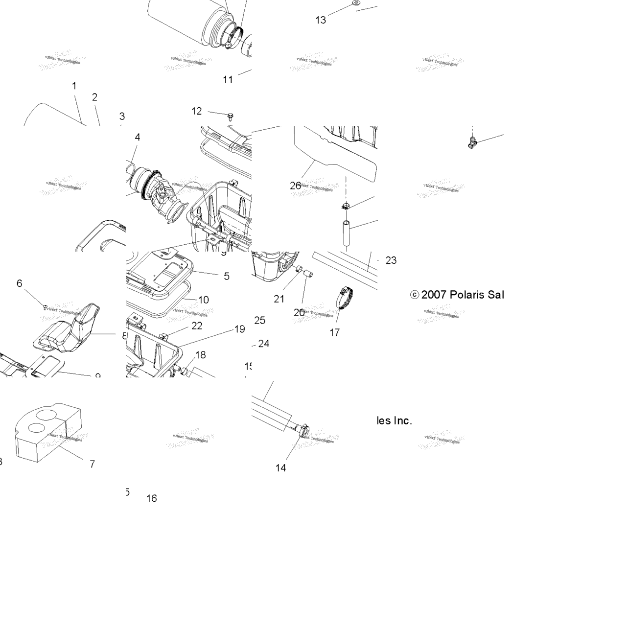 Engine, Air Intake System