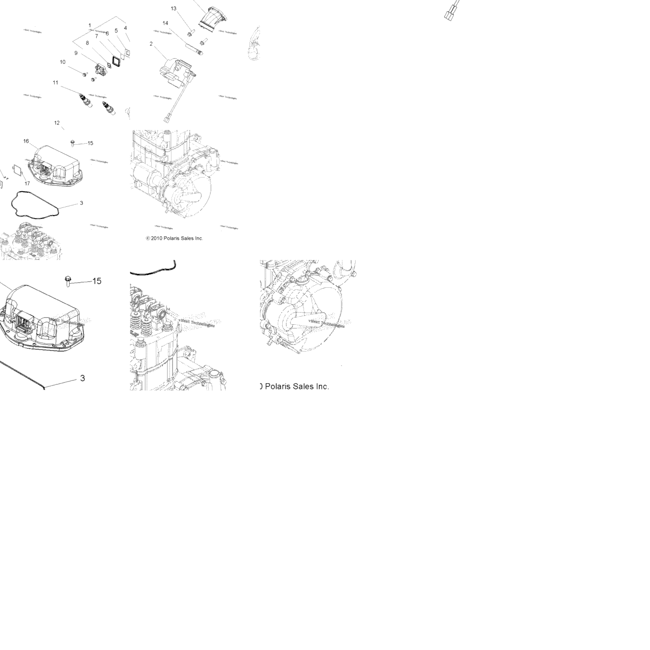 Engine, Throttle Body Mounting