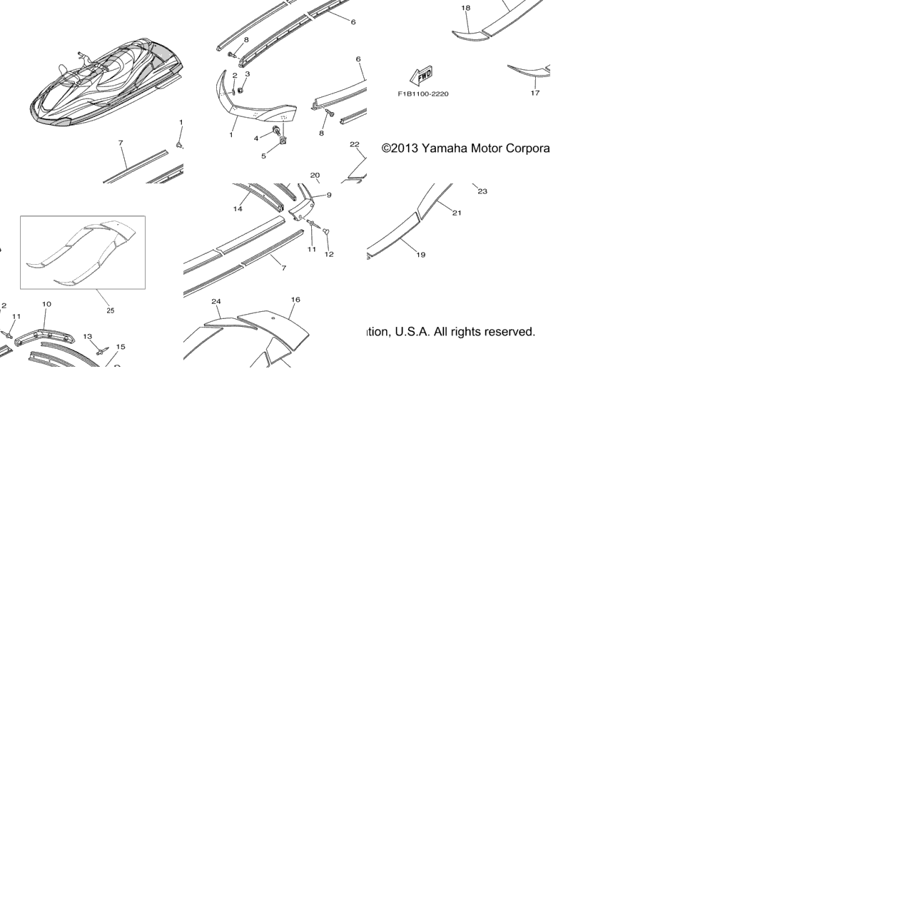 Gunwale Mat