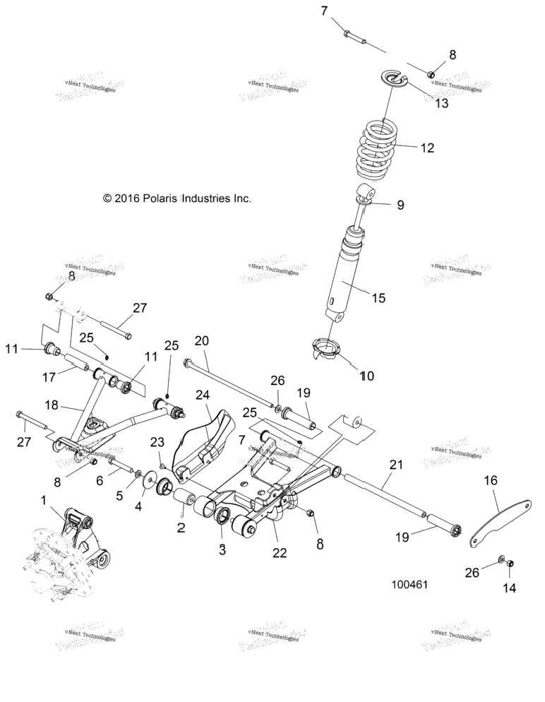 Suspension, Rear