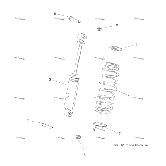 Suspension, Front Shock R22tae99a1/A7