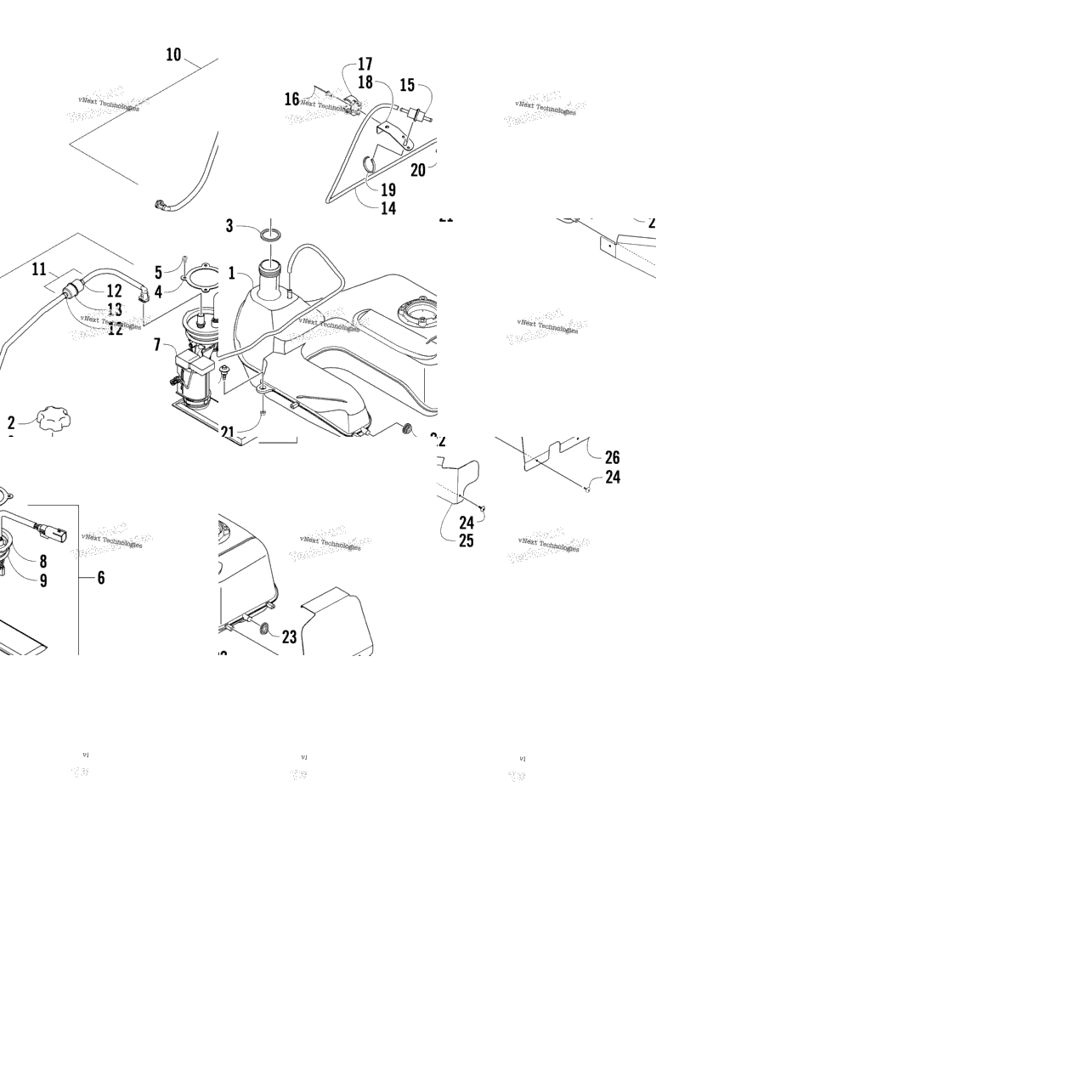 Gas Tank Assembly