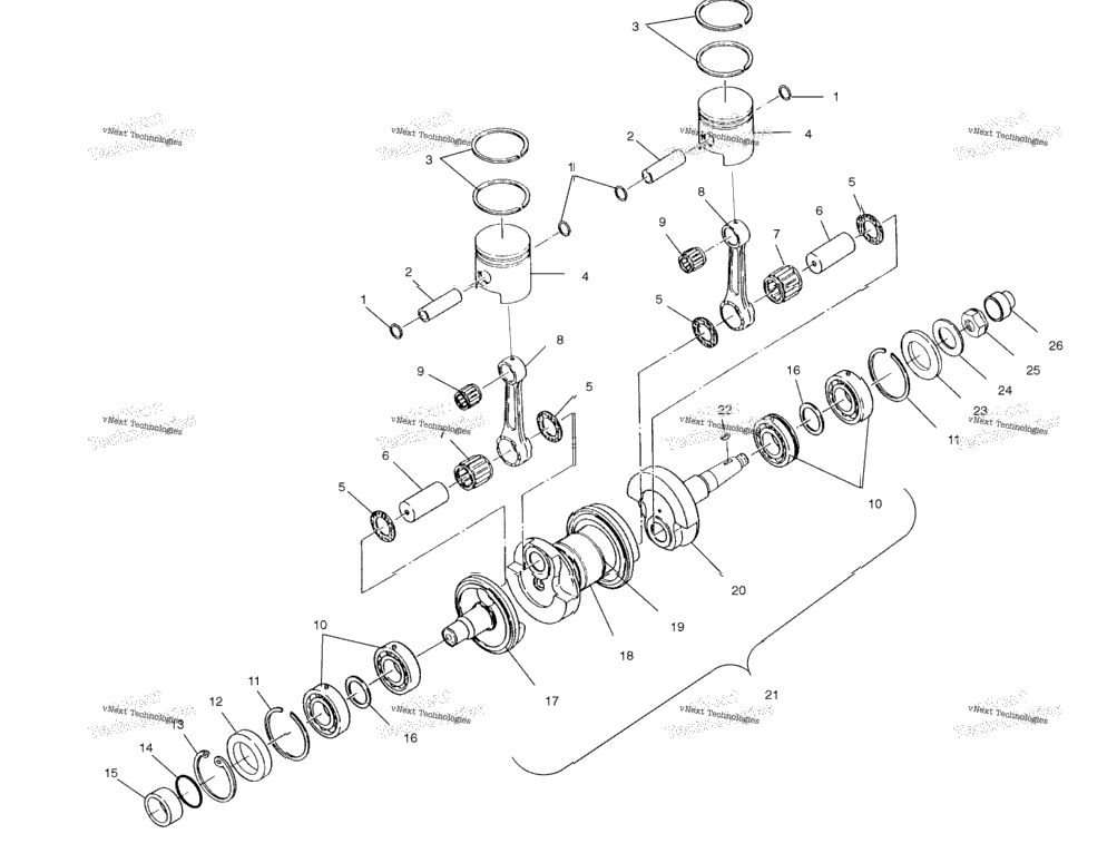 Crankshaft & Piston