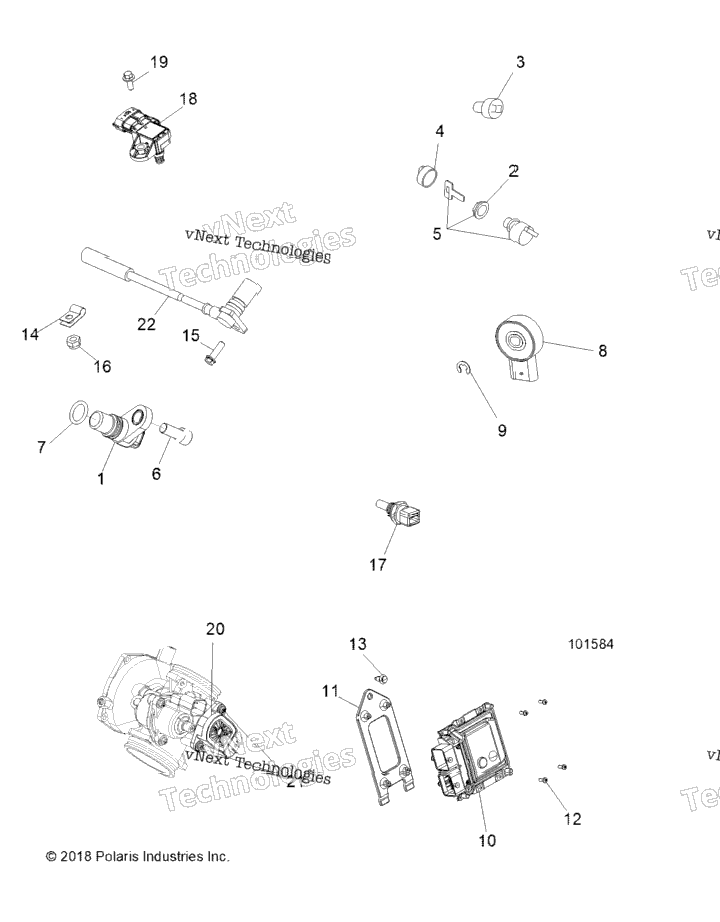 Electrical, Switches, Sensors & Ecm