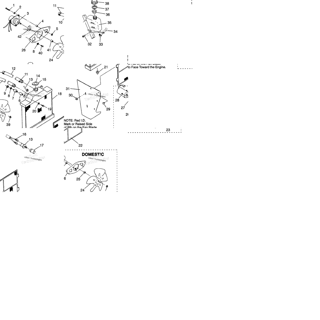 Cooling System Magnum 6X6 W968744 & Swedish Magnum 6X6