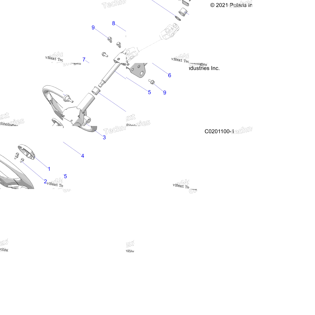Steering, Upper