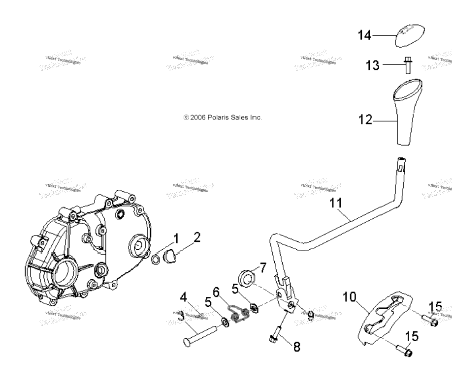 Drive Train, Transmission Shift Lever A20yaf11b5