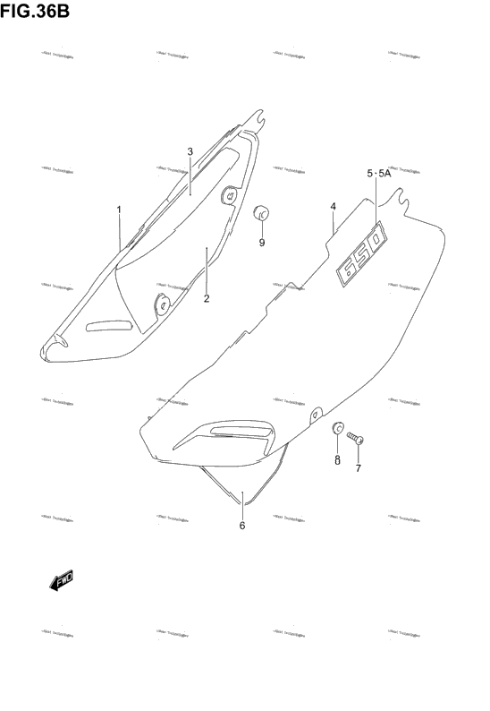 Frame Cover (Model K3/K4/K5)