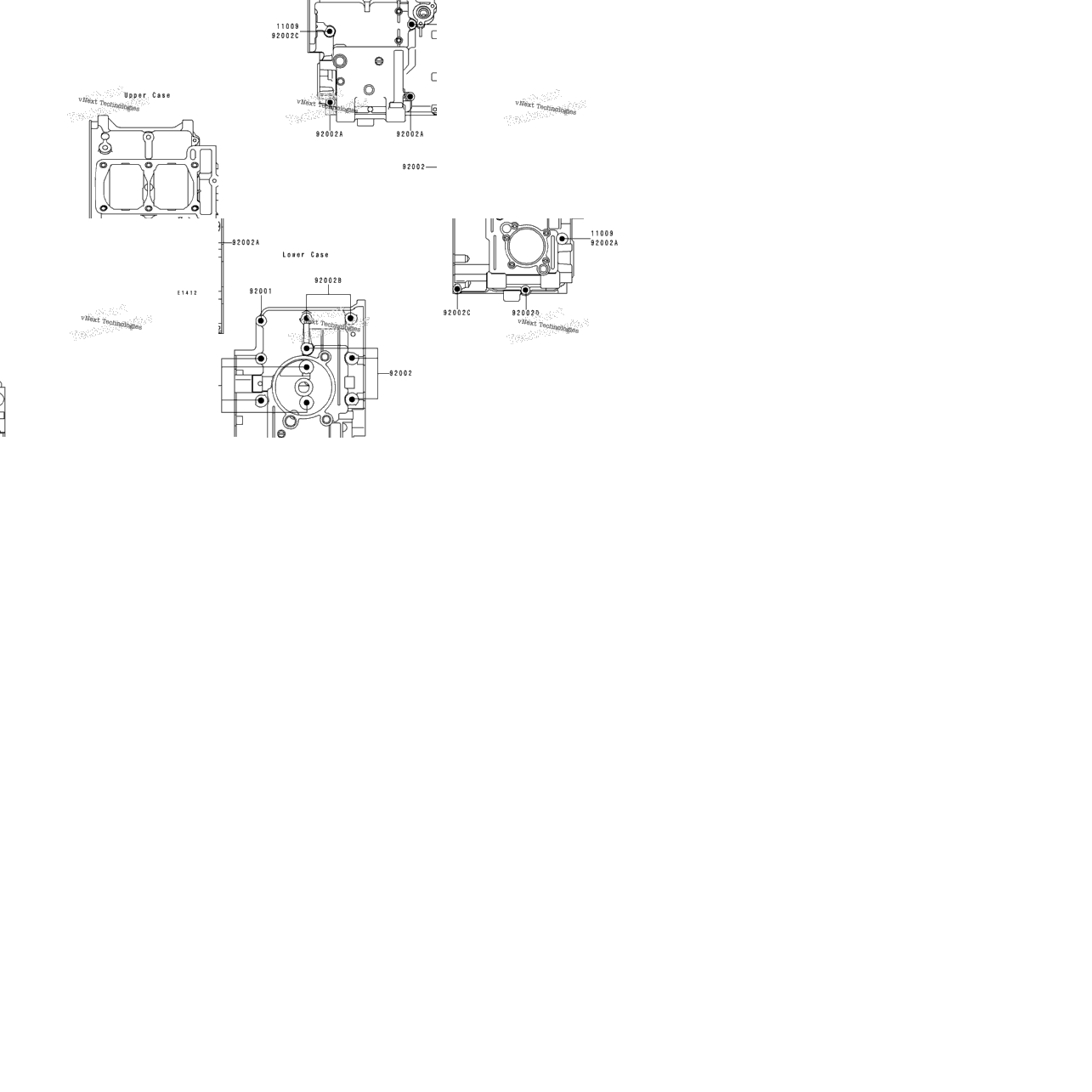 Crankcase Bolt Pattern