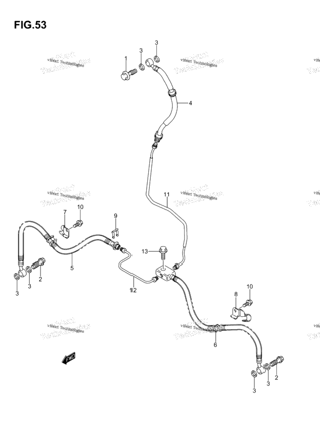 Front Brake Hose