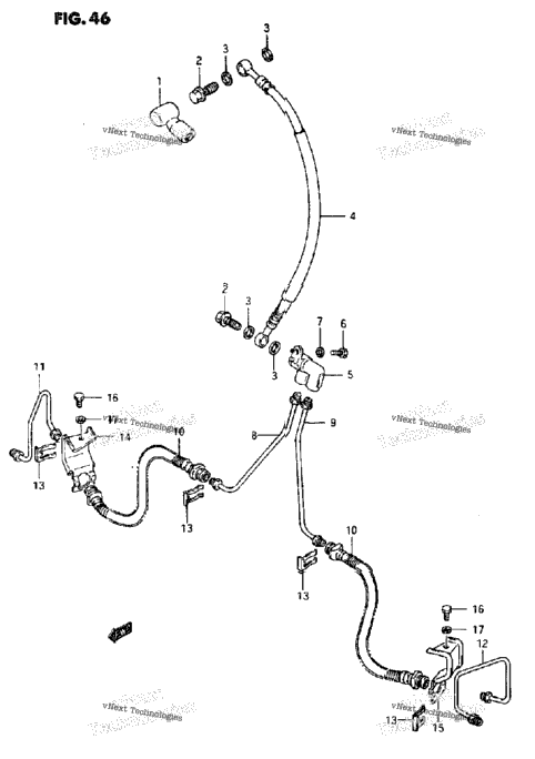 Front Brake Hose