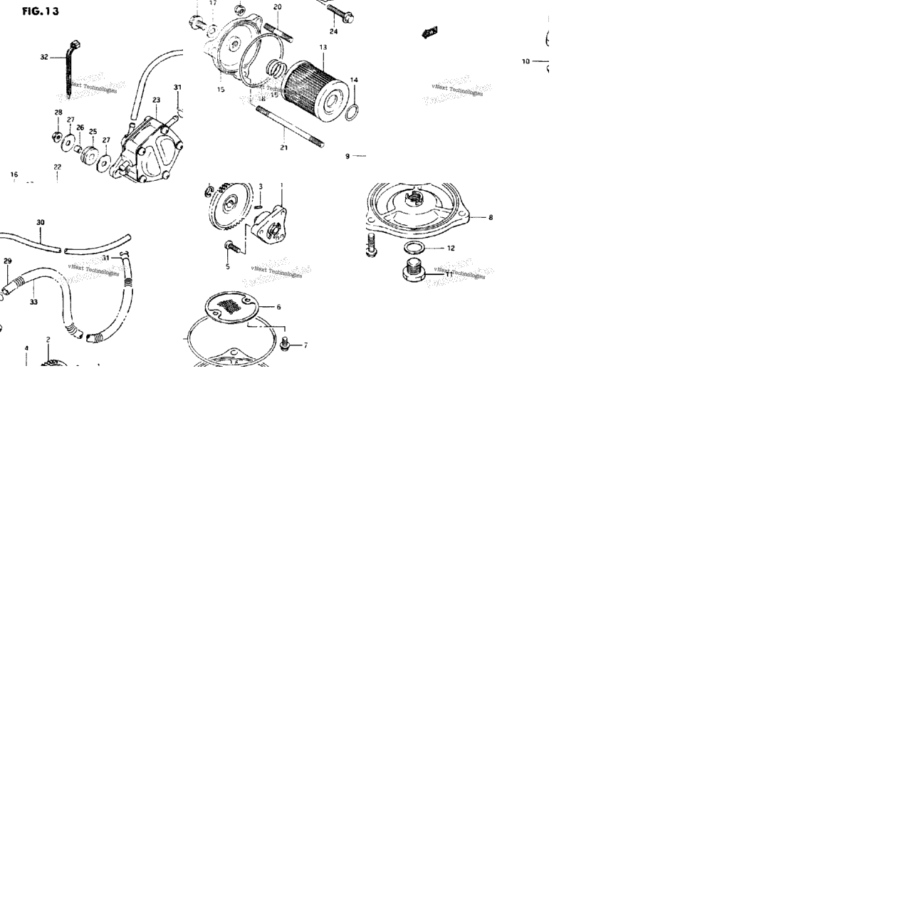 Oil Pump - Fuel Pump